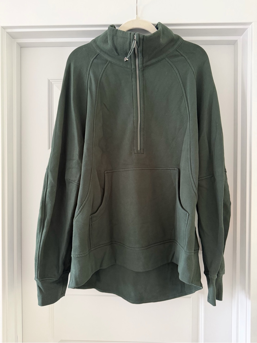 Lululemon Green Half-Zip Pullover Sweater
